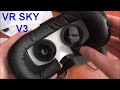 VR SKY V3 Cheapest Mobile All-In-One FullHD VR set unboxing and overview