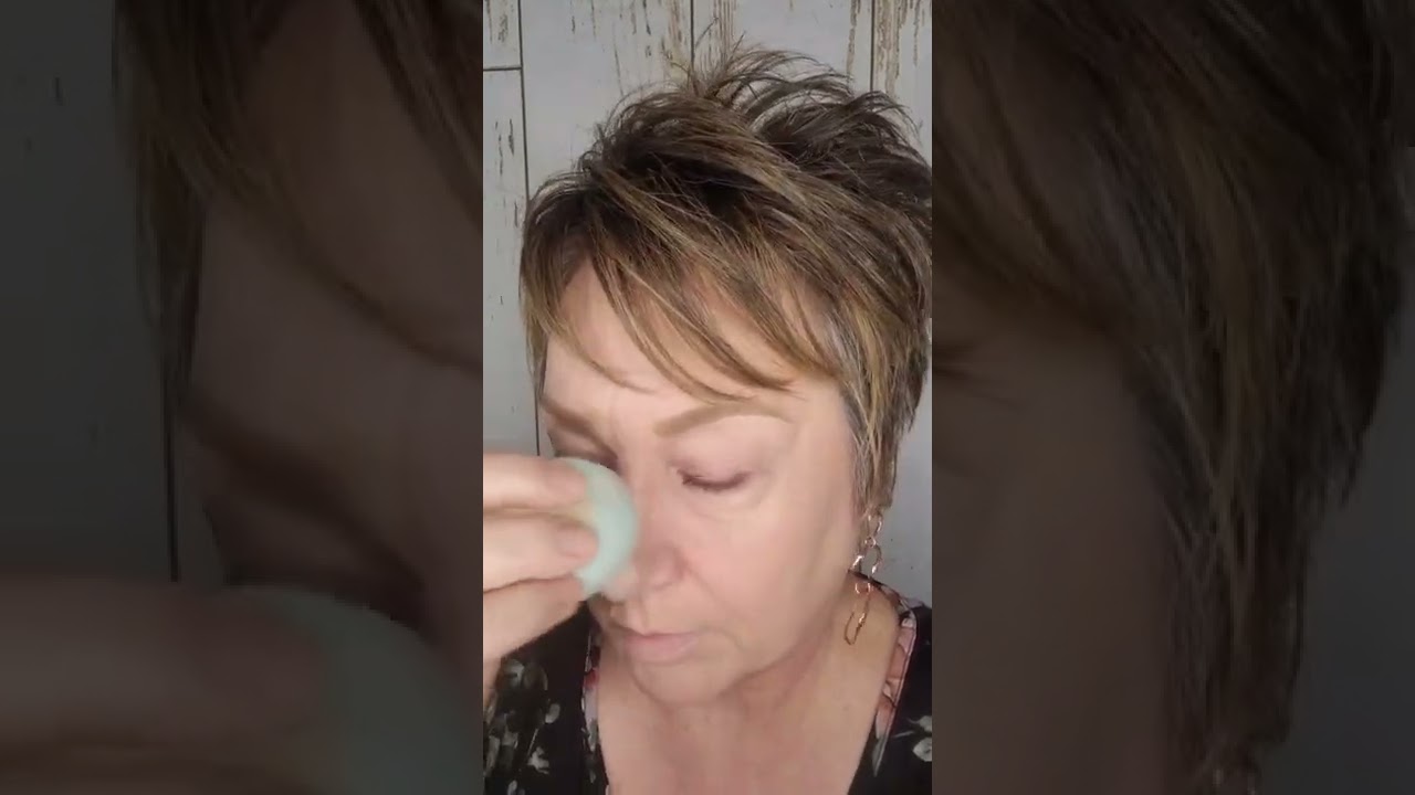 Foundation won't stay on your nose?