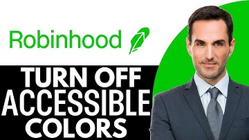 Toegankelijke kleuren uitschakelen op Robinhood – (2025) Stap voor stap