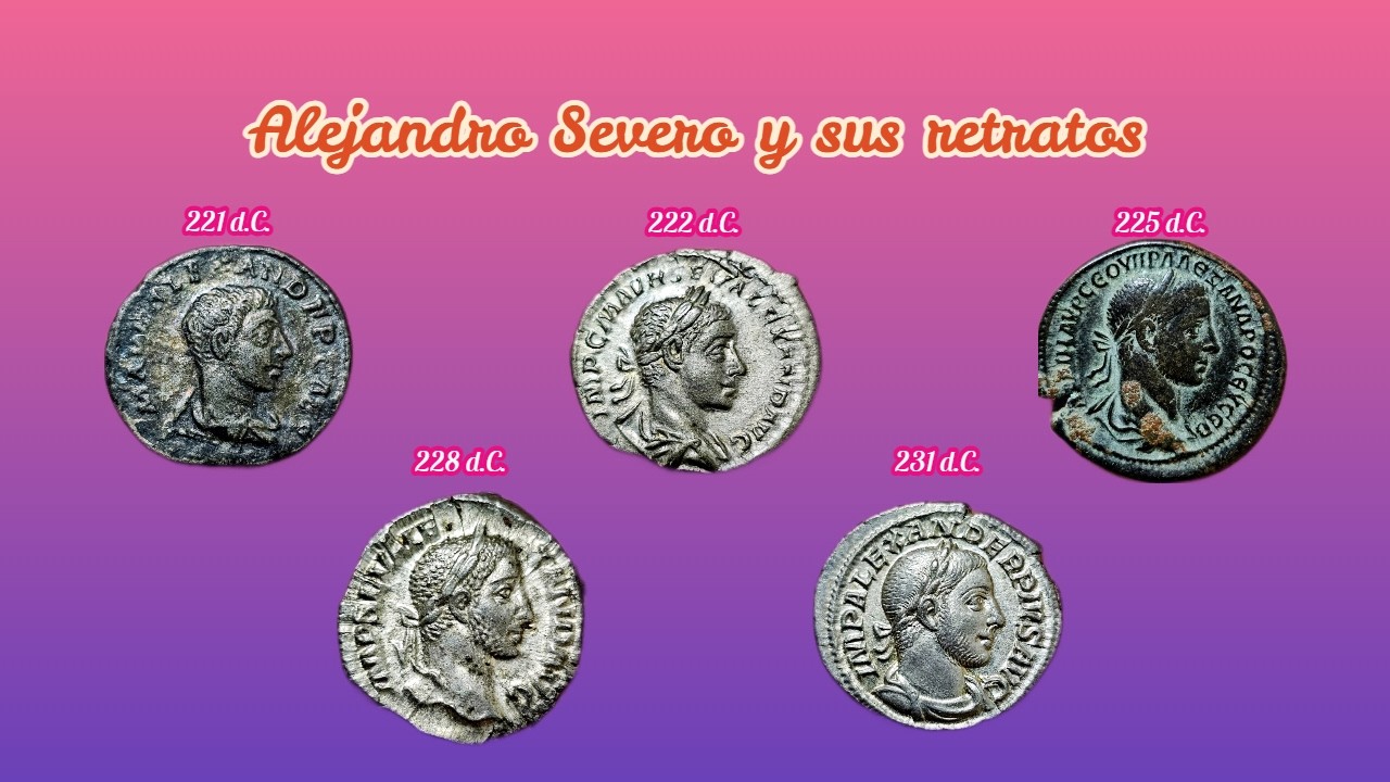 La evolución del retrato de Alejandro Severo