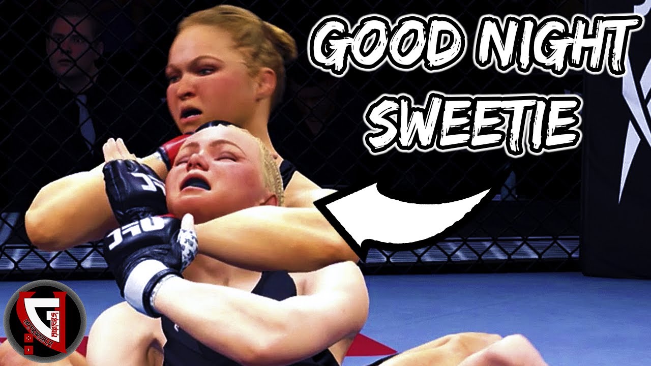 UFC 4 Female Knockouts for 3 Minutes Straight YouTube