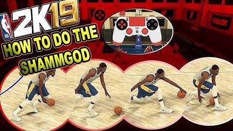 NBA 2K19 DRIBBLE TUTORIAL : HOW TO DO THE SHAMMGOD EASY METHOD