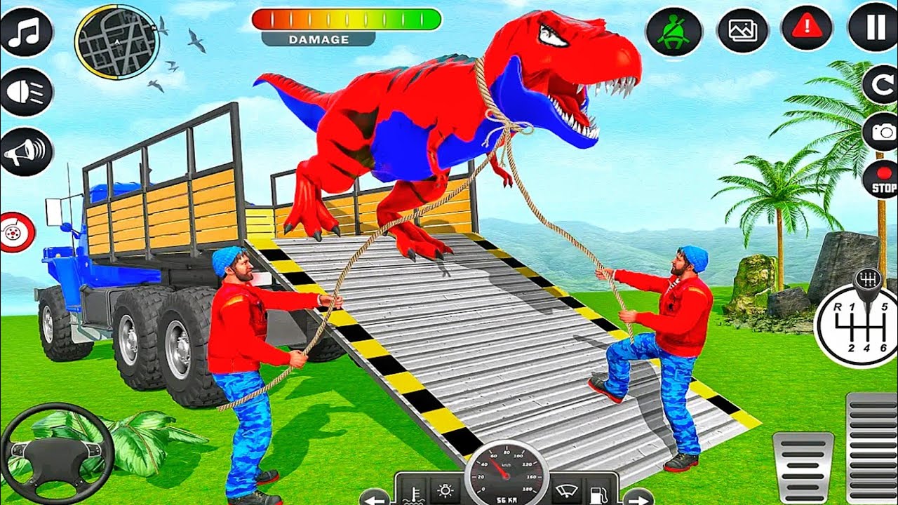 New Dinosaur Truck Transport Simulator - Grand Dino Transport Truck Game Android Gameplay