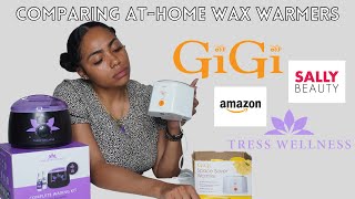 Comparing Amazon + Sally Beauty Wax Warmers | Tress Wellness vs. Gigi Wax