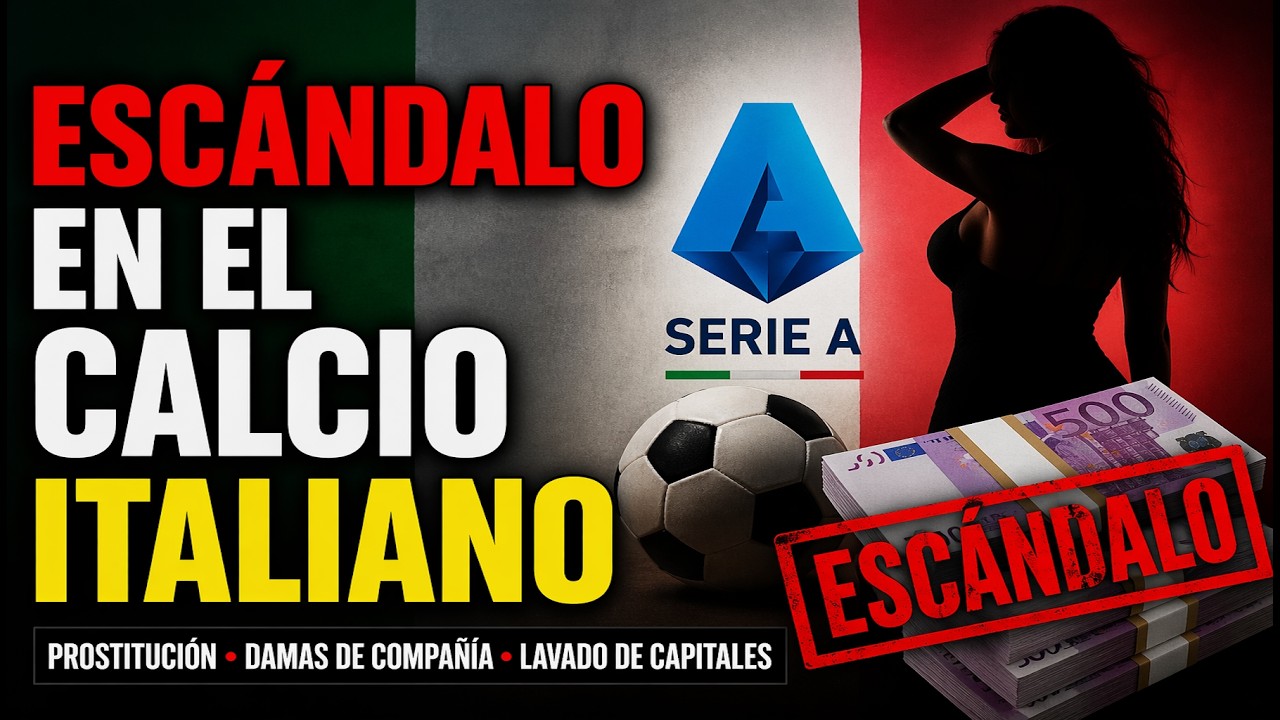 Escandalo de prostitución en el futbol italiano. Jugadores involucrados. El caso pica y se extiende.