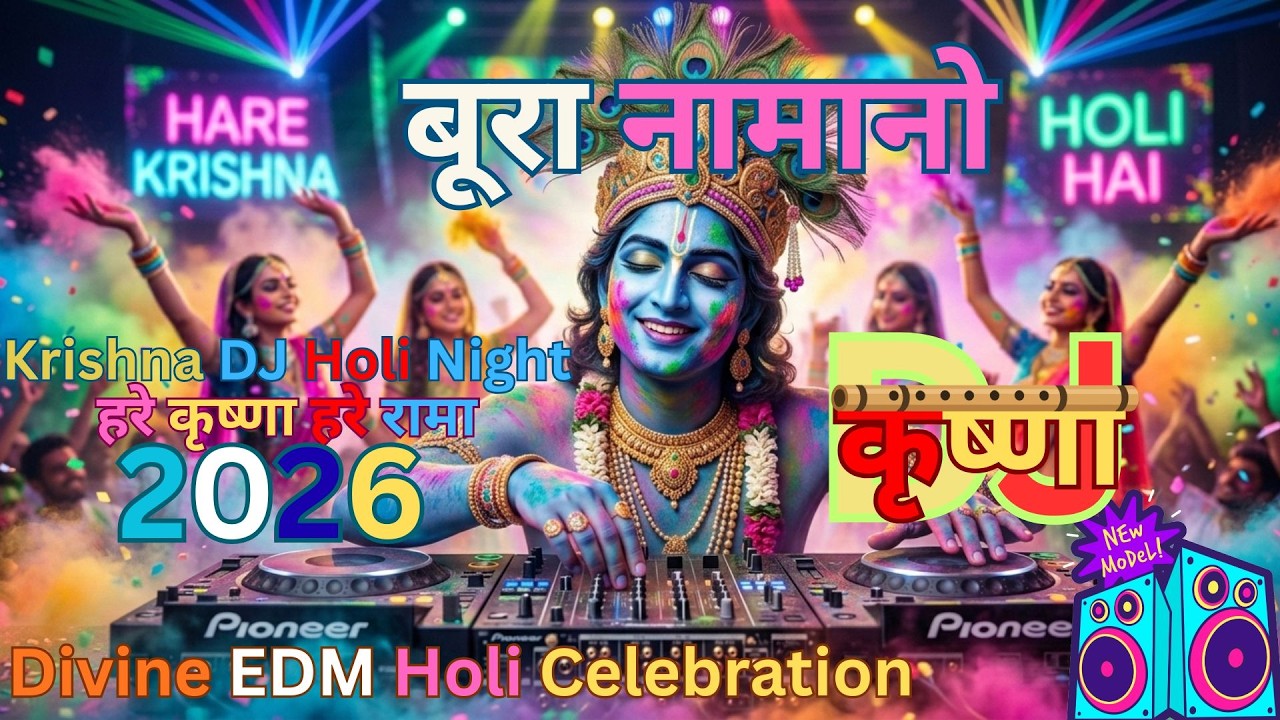 🔥 बुरा ना मानो होली है | EDM DJ REMIX 2026 | Best Holi Party Dance Mix | Viral MUSIC