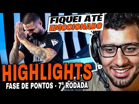 MELHORES MOMENTOS do CBLOL 2024: 7ª Rodada | Fase de Pontos - 2ª Etapa | Os Liões do Rift