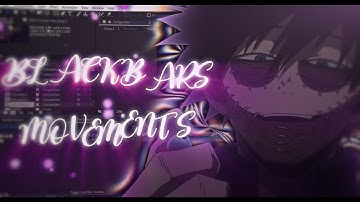 Smooth Blackbars Movements | After Effects AMV Tutorial