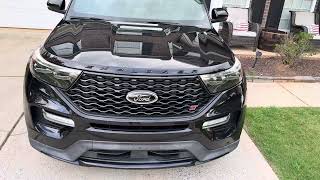 2020 Explorer ST OEM Black Emblems installed!