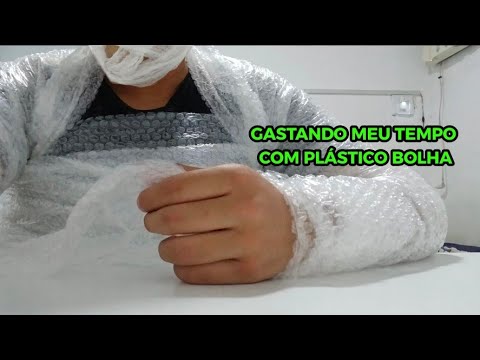 EU NÃO GOSTO DE PLÁSTICO BOLHA 😭