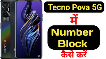 How to block any number in Tecno Pova 5G || how to add any number in blacklist on Tecno Pova 5G ||