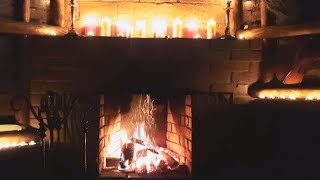 Расслабляющие звуки камина. Эффект Burning Fire и Crackling Fire Sounds с музыкой для снятия стресса