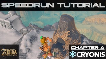 Breath of the Wild Speedrun Tutorial [Chapter 4 / Segment 2 - Cryonis] (OLD ROUTE)