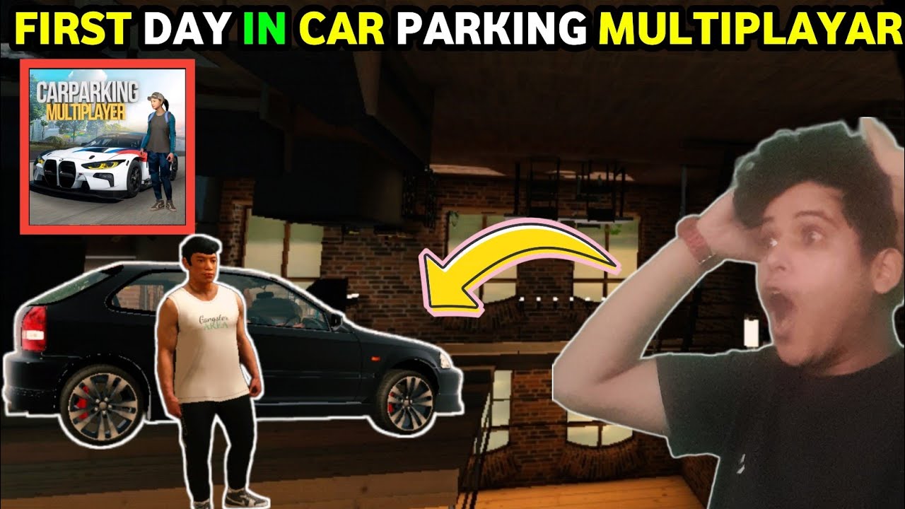 😱 First Day In Car Car Parking Multiplayer || Car Parking Multiplayer Gameplay In Nepali