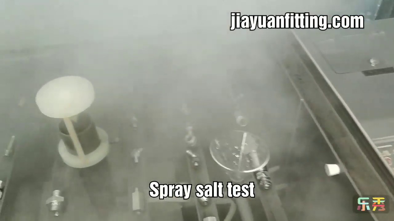 Hydraulic Fittings Zinc plated Manufacturing Process and Salt Spray