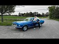 Ich darf Saschas Auto fahren (68er Mustang)