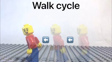 How to animate a lego walk cycle