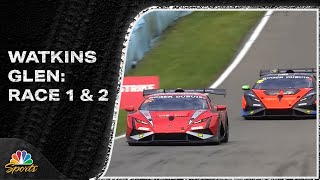 IMSA EXTENDED HIGHLIGHTS: Lamborghini Super Trofeo at Watkins Glen | 6/24/23 | Motorsports on NBC