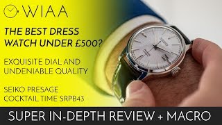 Seiko Presage Cocktail SRPB43 Watch Review -