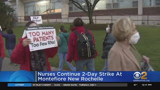 New Rochelle Nurses Back On Strike