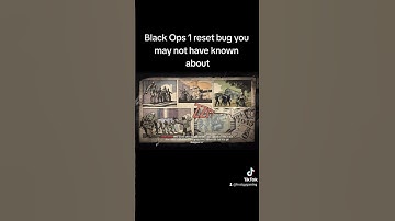 Black Ops 1 reset bug #callofduty #cod #gaming #codzombies #shorts