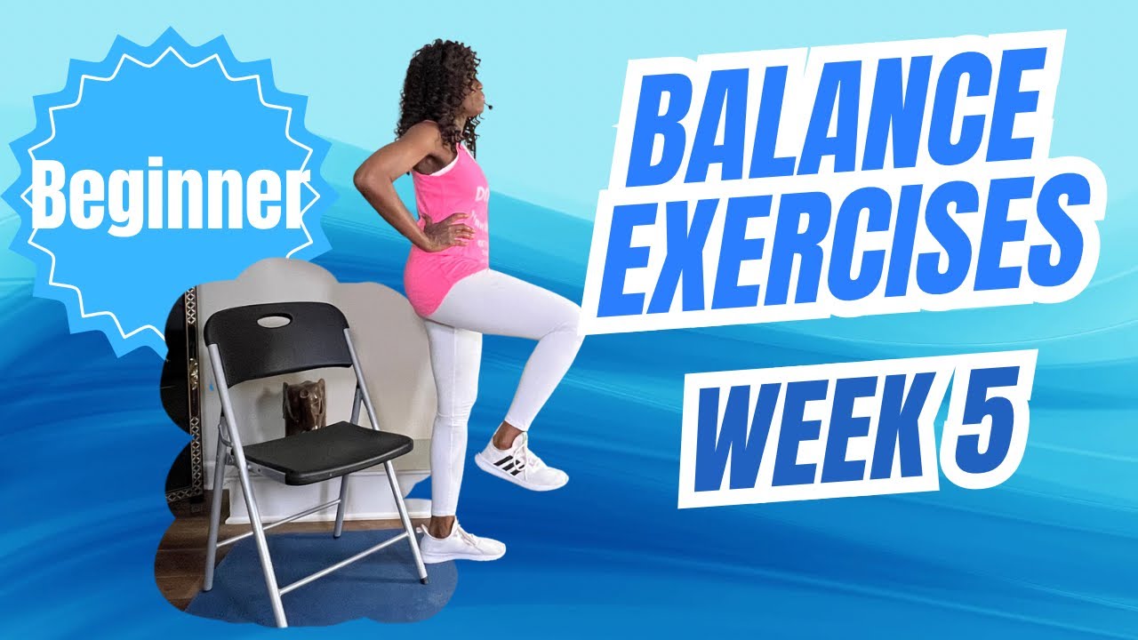 OVER 60? Balance Exercises to Prevent Falls Week 5 - YouTube