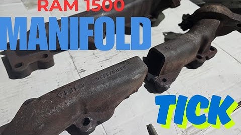 The Ram manifold tick. How to fix it for the long term.