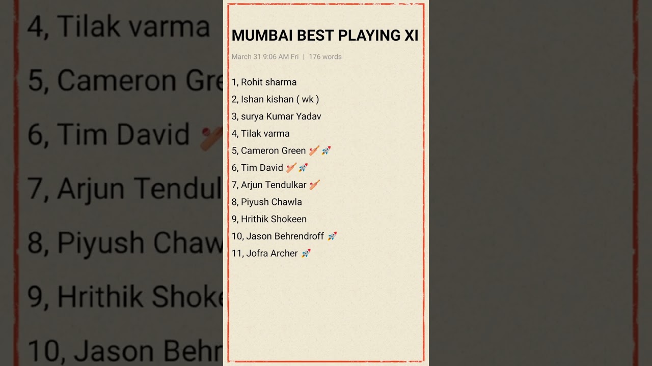 IPL 2023 All team Best Playing XI 