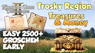 Kingdom Come: Deliverance 2 Treasures & Money in (Trosky region)
