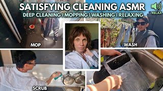 Calm, Soft ASMR CLEANING #morningclean #homeclean #asmr #reset  screenshot 3