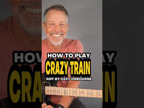 How To Play Crazy Train Riff By Ozzy Osbourne
