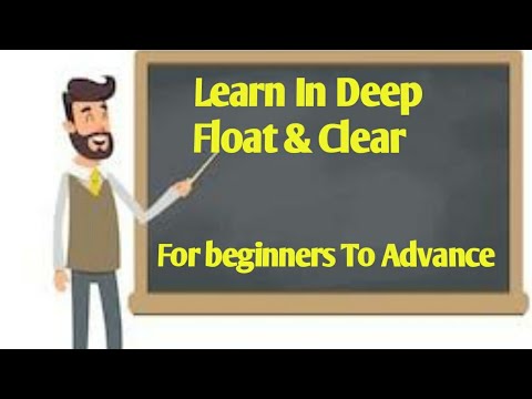 Html & Css Tutorials#14 2021 Float Property & Clear in hindi/urdu Web Designing