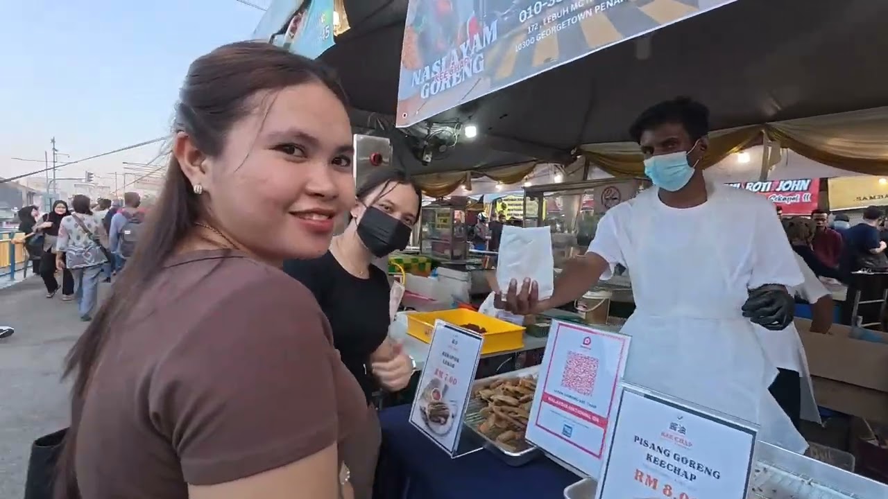 Malezyada Ramazanpazarı keyfi #ramadan #georgetown #penang