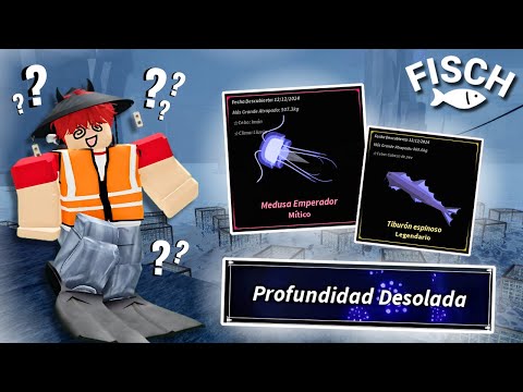 How to Get the Entire BESTIARY of DESOLATE DEPTH, FISCH📦🎣