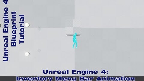 UE4 Point & Click Inventory Menu Bar Animation | A Blueprint Tutorial Series by Devin Sherry