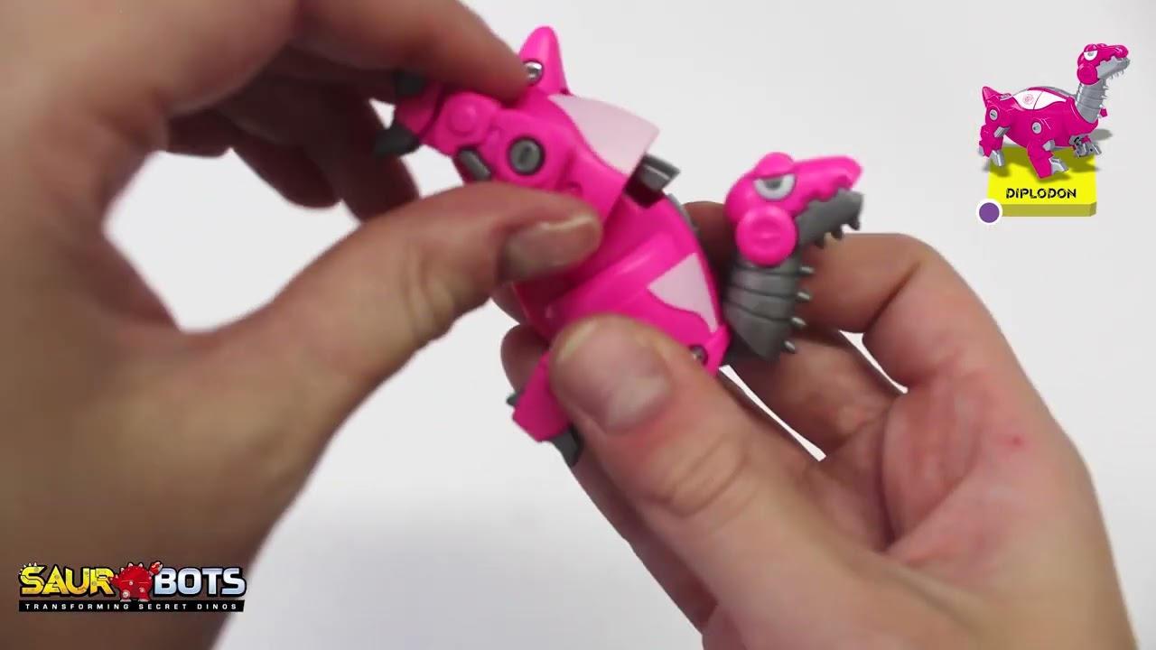 Saurobots - Come montare Diplodon