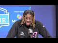 Shavon Revel NFL Combine Interview On Injury Status & Experience At East Carolina University