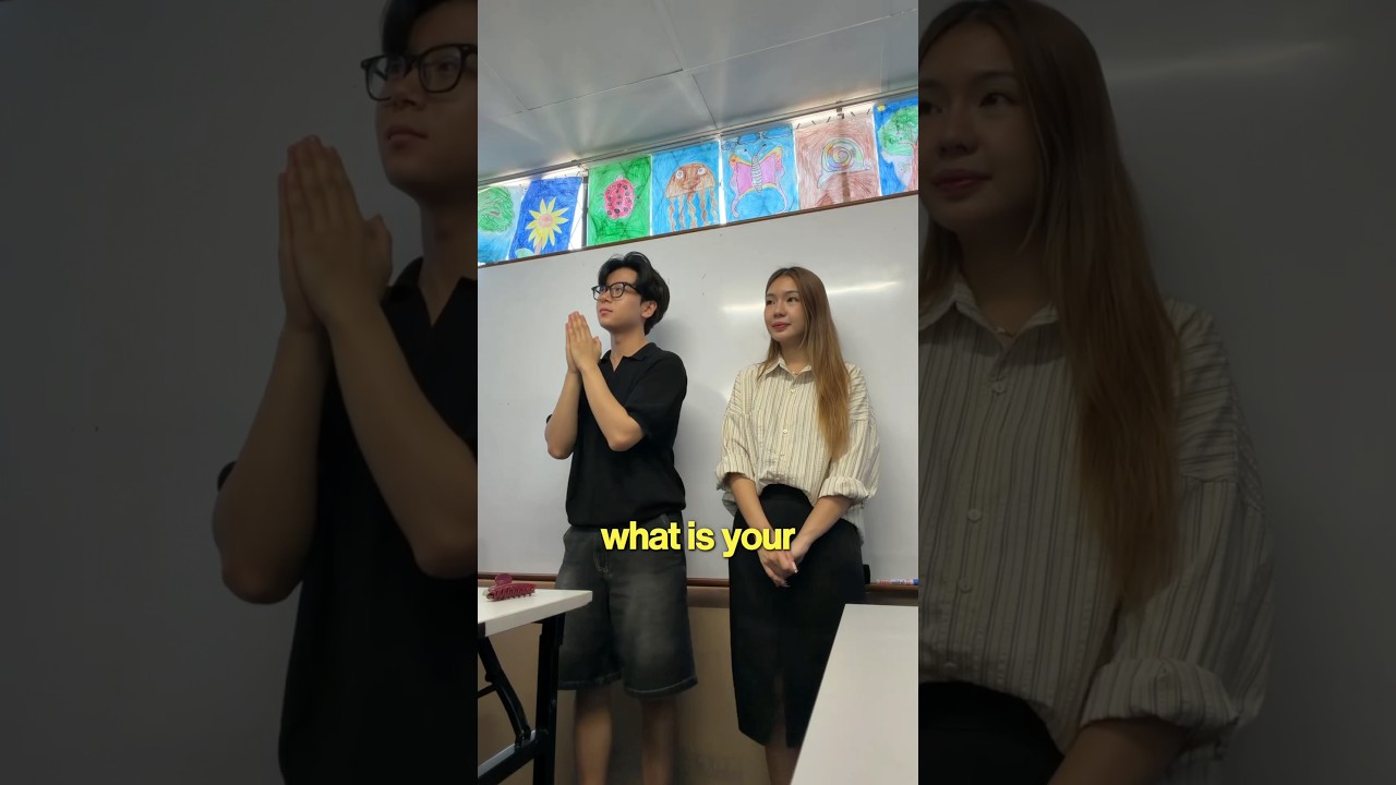 My students interrogated my boyfriend