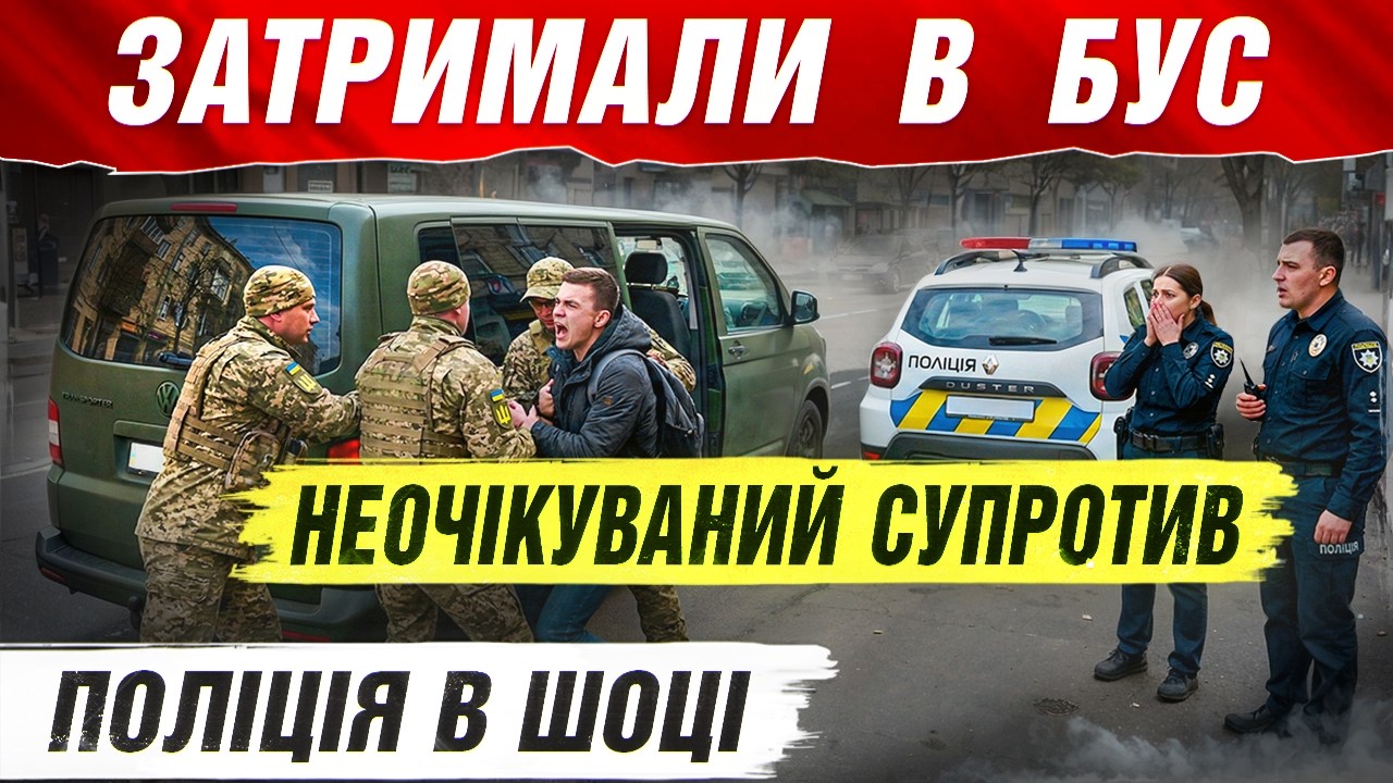 КОНФЛІКТ у ДНІПРІ між ТЦК ПОЛІЦІЯ та ЧОЛОВІКОМ