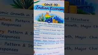 Indian Economy Notes #cuetpg #cuetpreparation #cuet2026 #iitjam #gate #economy #notes #maeconomics