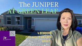Tour the Juniper Model at Green Leaf | West Melbourne, FL New Construction Home !