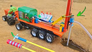 Hulk Drives Mini Tractor to Drill a Borewell 😱 | DIY Experiment