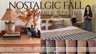 Simple Tips: Cozy Autumn Home | Homemade Pumpkin Spice Creamer | DIY Pillow