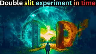 Double slit experiment in time dimension #vigyanrecharge