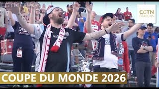 La Coupe du Monde 2026 aura lieu aux États-Unis, au Canada et au Mexique