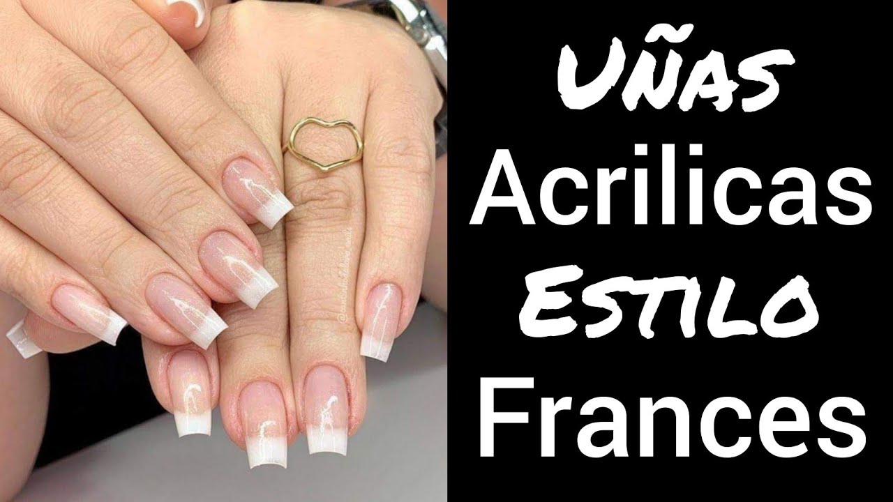 Unas Acrilicas Estilo Frances