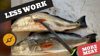 Best way to clean a red fish