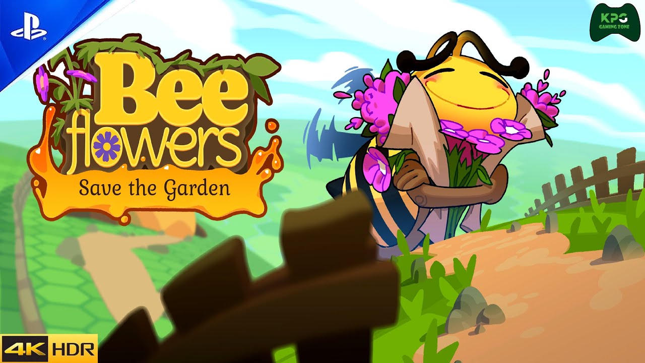 Bee Flowers: Save the Garden - Full Gameplay Walkthrough 4K 2160p 60FPS Ultra HD