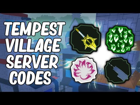 TEMPEST VILLAGE PRIVATE SERVER CODES *NEW VILLAGE*