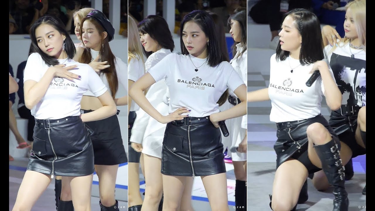191005 CLC 씨엘씨 예은 - No & Black Dress (오토살롱위크 현대성우부스 킨텍스) 직캠 fancam by zam
